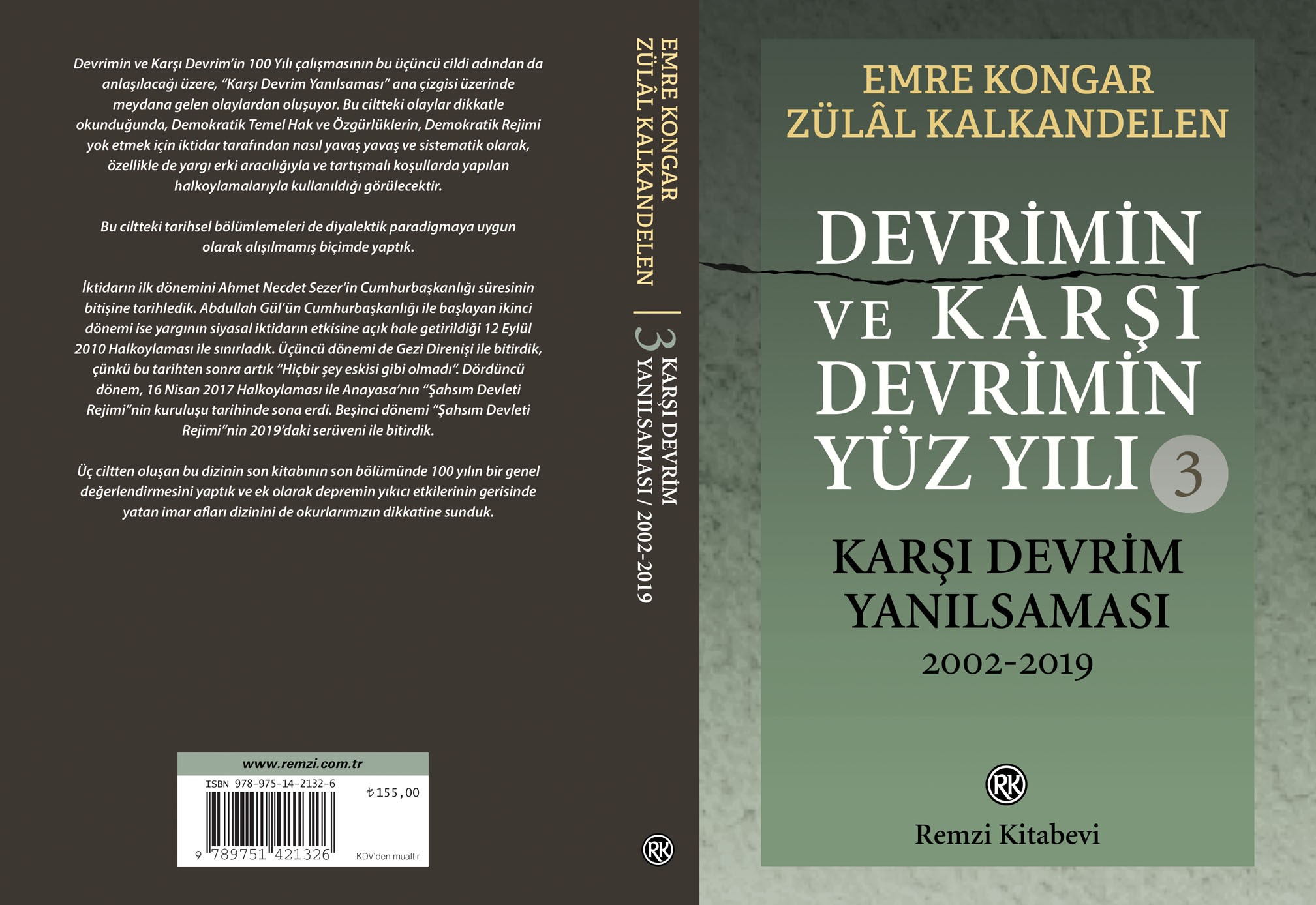 Devrim ve Karsi Devrimin Yuz Yili Cilt 3 Kapak